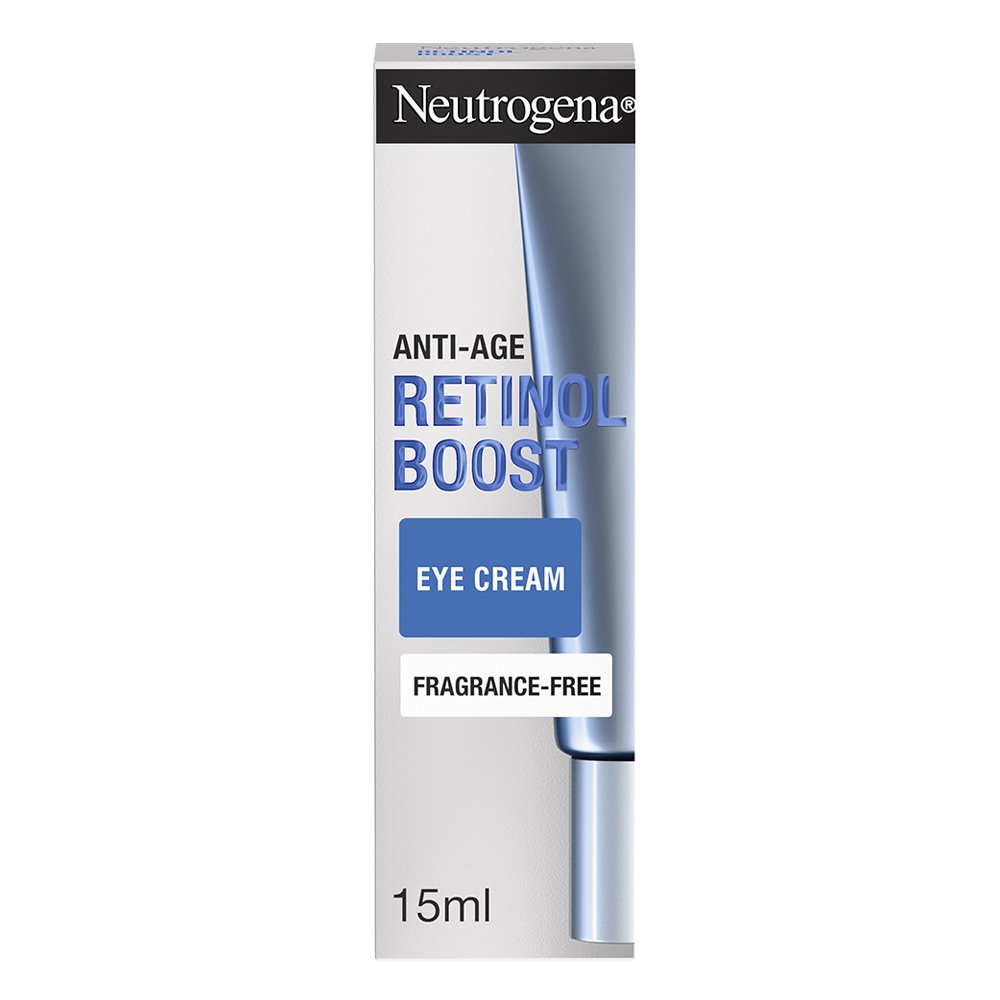 Neutrogena Anti-Age Retinol Boost Eye Cream Αντιγηραντική & Ενυδατική Κρέμα Ματιών, 15ml
