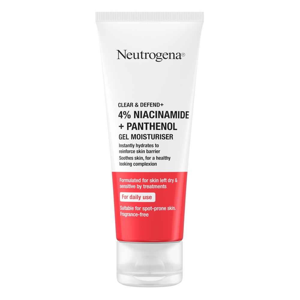 Neutrogena Clear & Defend 4% Niacinamide + Panthenol Ενυδατικό Gel Προσώπου, 50ml