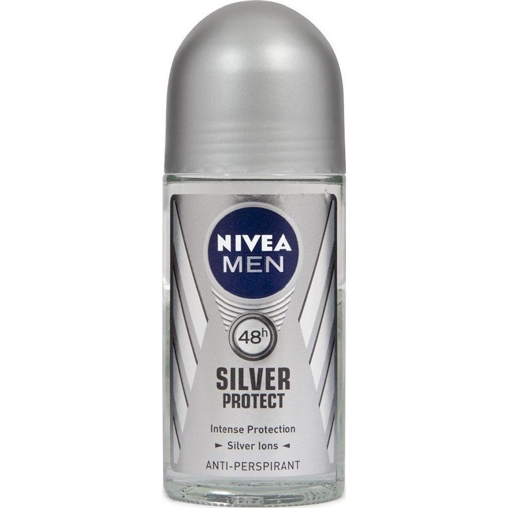 Nivea Αποσμητικό Roll On Men Silver Protect 50ml