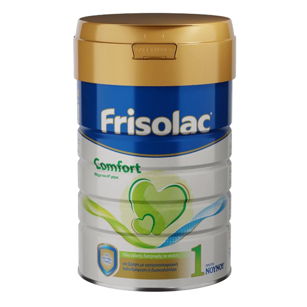 Frisolac Comfort 1 Ειδικό Γάλα Για Bρέφη Με Δυσκοιλιότητα, 400gr