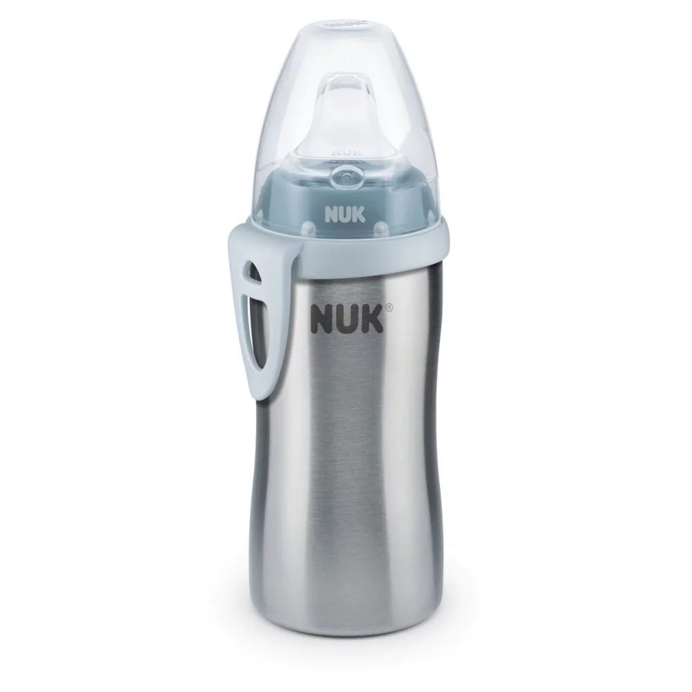 Nuk Παγουράκι Active Cup Ανοξείδωτο Μπλε, 215ml Nuk Παγουράκι Active Cup Ανοξείδωτο Μπλε, 215ml