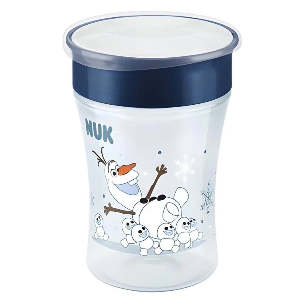 Nuk Disney Frozen Magic Cup Κύπελλο με Χείλος & Καπάκι, 230ml 
