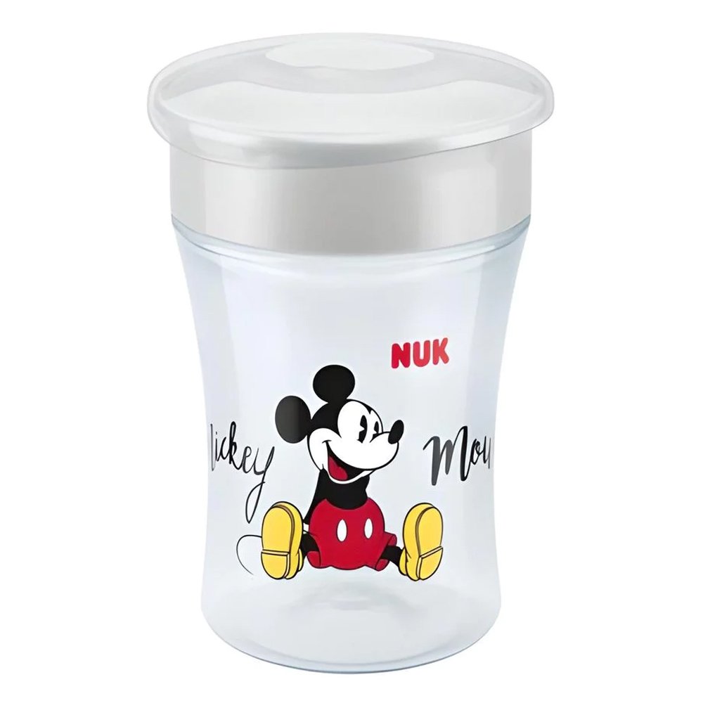 Nuk Παιδικό Ποτηράκι Magic Cup- Mickey Λευκό για 8m+,  230ml
