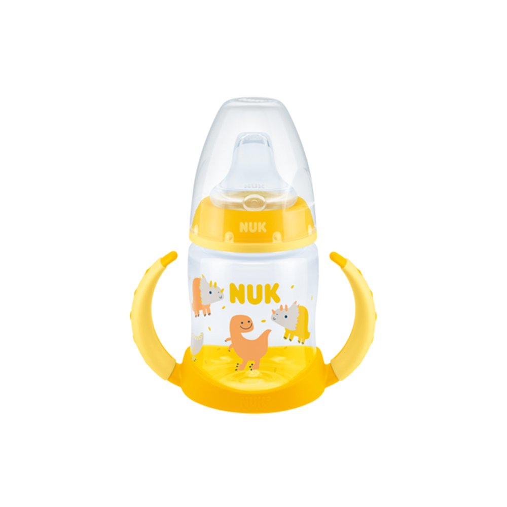 Nuk First Choice Learner Bottle Εκπαιδευτικό Μπιμπερό Κίτρινο, 1τμχ