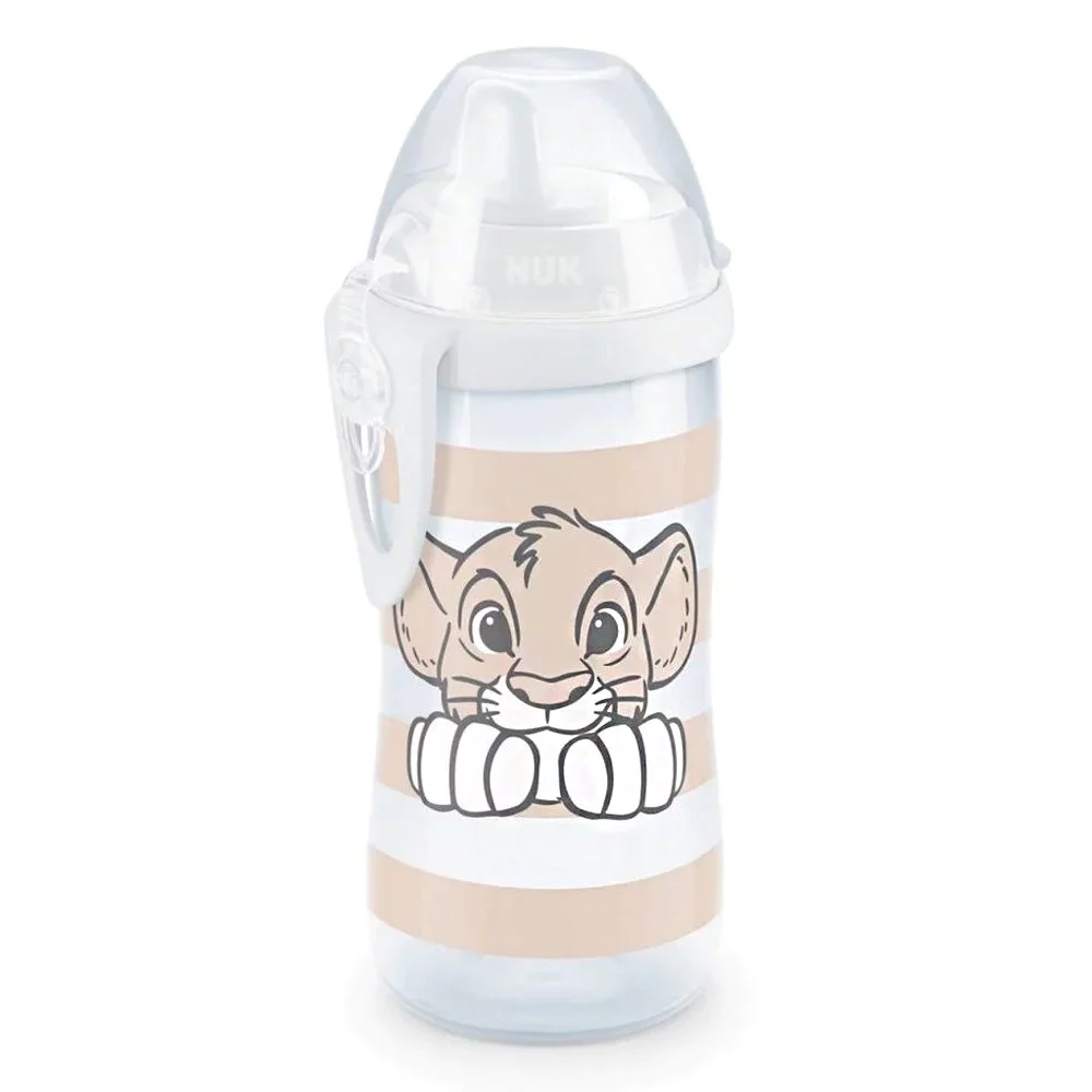 Nuk Kiddy Cup Disney Lion King Παγουράκι από Ανθεκτικό Πλαστικό 12m+, 300ml Nuk Kiddy Cup Disney Lion King Παγουράκι από Ανθεκτικό Πλαστικό 12m+, 300ml