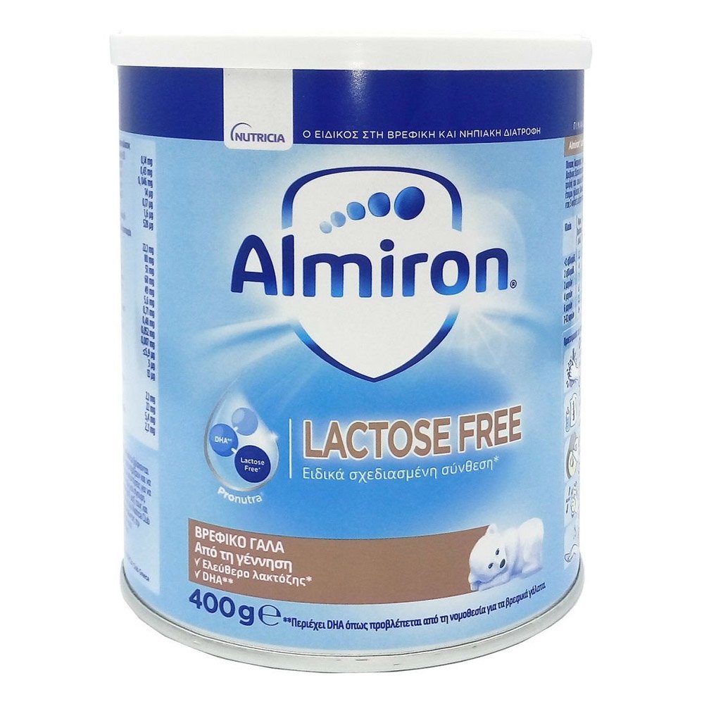 Nutricia Almiron FL Ειδικό Γάλα για Βρέφη από τη Γέννηση με Δυσανεξία στη Λακτόζη 0m+, 400gr