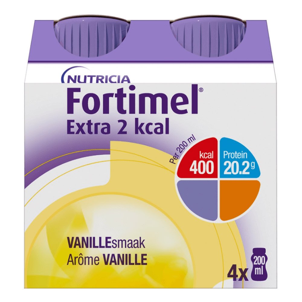 Nutricia Fortimel Extra 2 Kcal Ρόφημα για Ειδικούς Ιατρικούς Σκοπούς για τη Διατροφική Διαχείριση Δυσθρεψίας με Γεύση Βανίλια, 800ml
