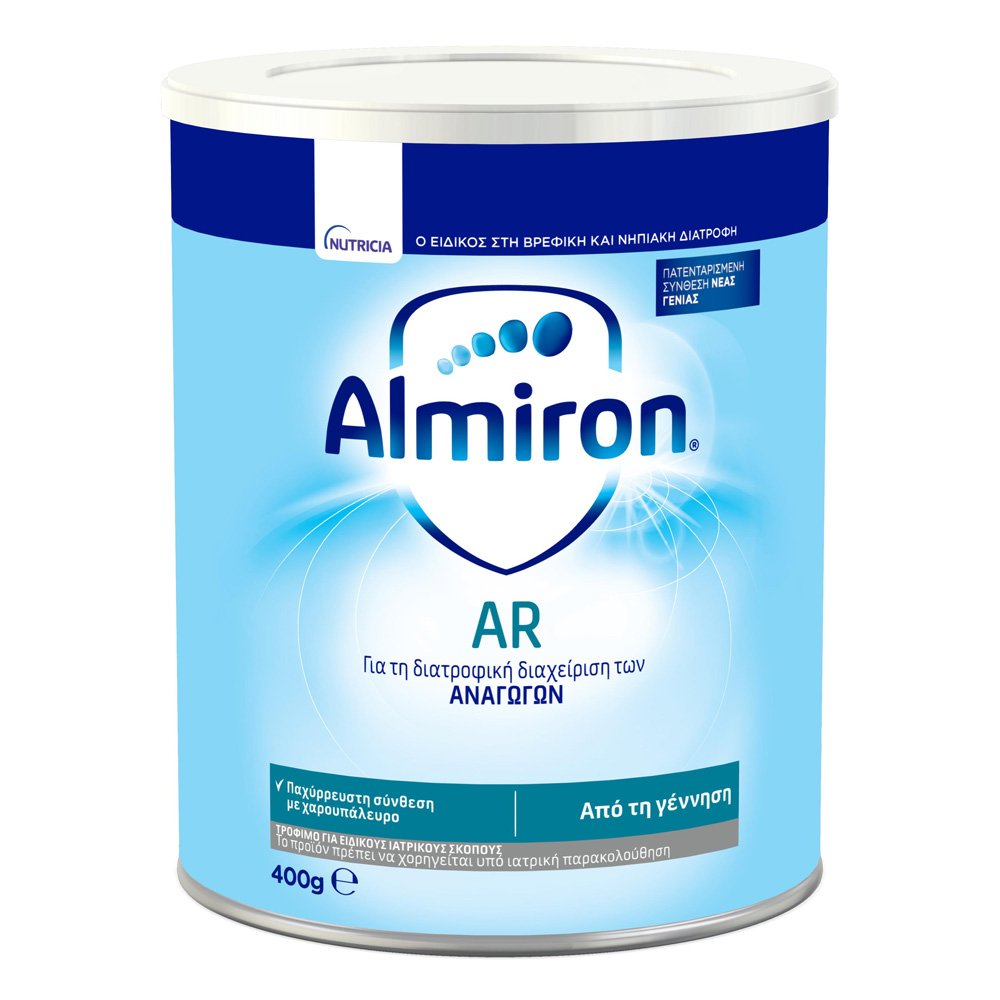 Nutricia Almiron AR Αντιαναγωγικό Βρεφικό Γάλα για Βρέφη από 0-12 μηνών, 400gr