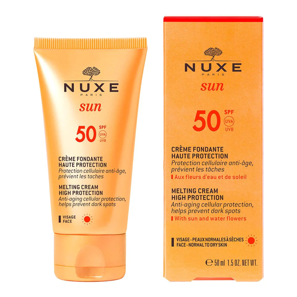 Nuxe Sun Melting Cream High Protection SPF50+, Αντιηλιακή Κρέμα Προσώπου, 50ml Nuxe Sun Melting Cream High Protection SPF50+, Αντιηλιακή Κρέμα Προσώπου, 50ml