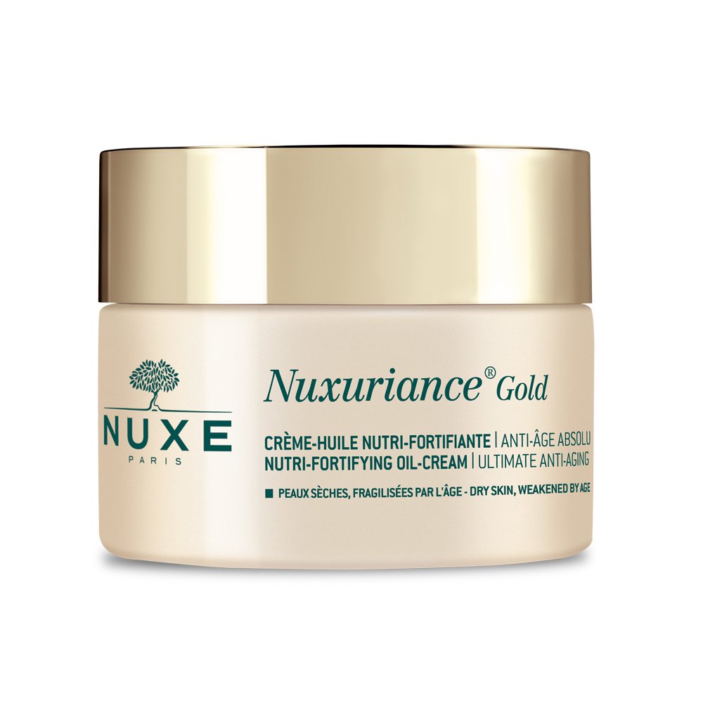 Nuxe Nuxuriance Gold Creme Huile Nutri Fortifiante Αντιγηραντική & Επανορθωτική Κρέμα Ημέρας για Θρέψη & Ενδυνάμωση, 50ml