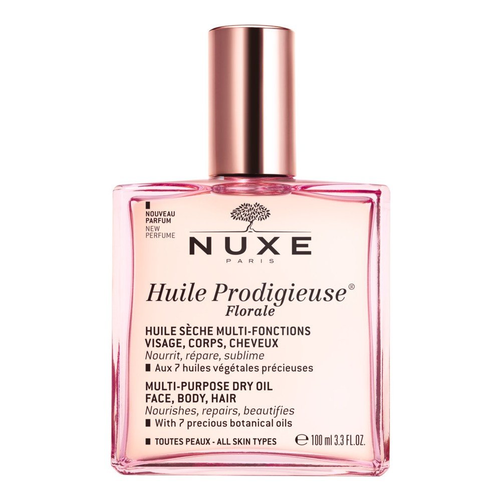 Nuxe Huile Prodigieuse Florale, Πολυχρηστικό Ξηρό Λάδι για Πρόσωπο, Σώμα & Μαλλιά με Λουλουδένιο Άρωμα, 100ml