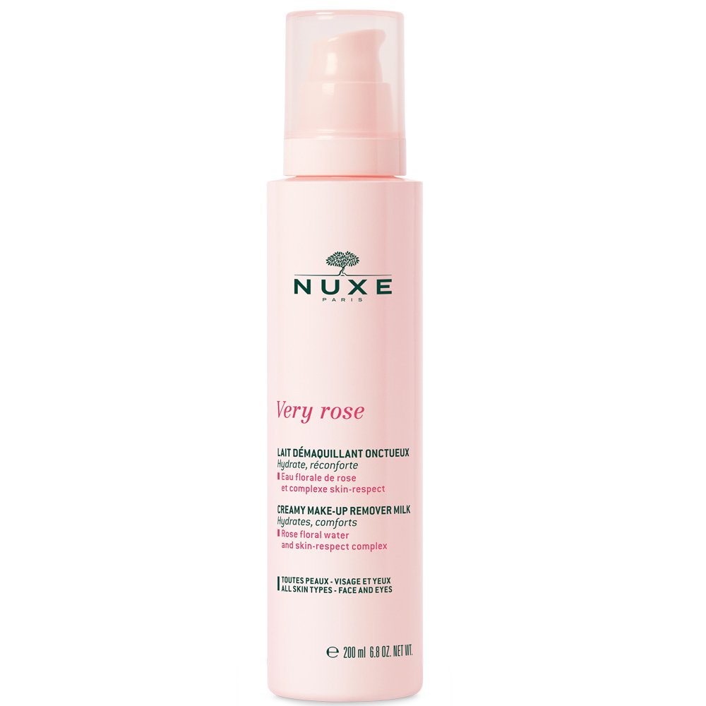 Nuxe Very Rose Creamy Make-up Remover Milk Γαλάκτωμα Ντεμακιγιάζ, 200ml