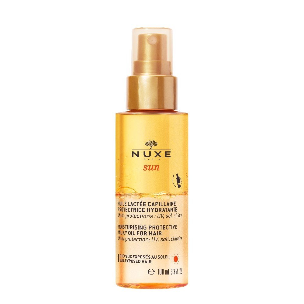 Nuxe Sun Moisturising Protective Milky Oil For Hair Ενυδατικό Αντηλιακό Σπρέι Μαλλιών, 100ml
