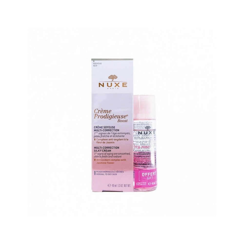 Nuxe Promo Prodigieuse Boost Multi-Correction Silky Cream, 40ml & Δώρο Nuxe Very Rose Micellar Water, 40ml