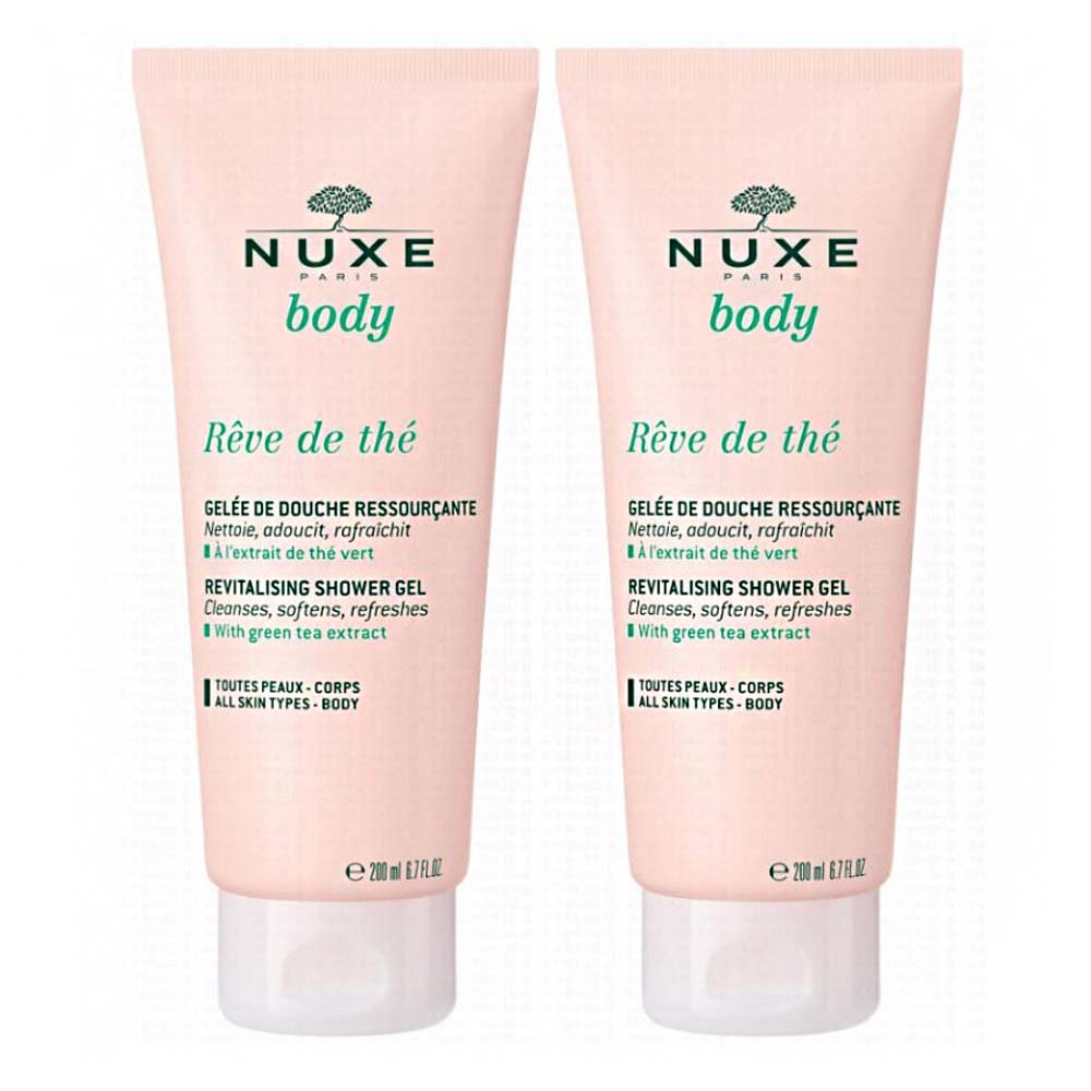  Nuxe Body Reve de The Revitalising Shower Gel Αναζωογονητικό Αφρόλουτρο, 400ml