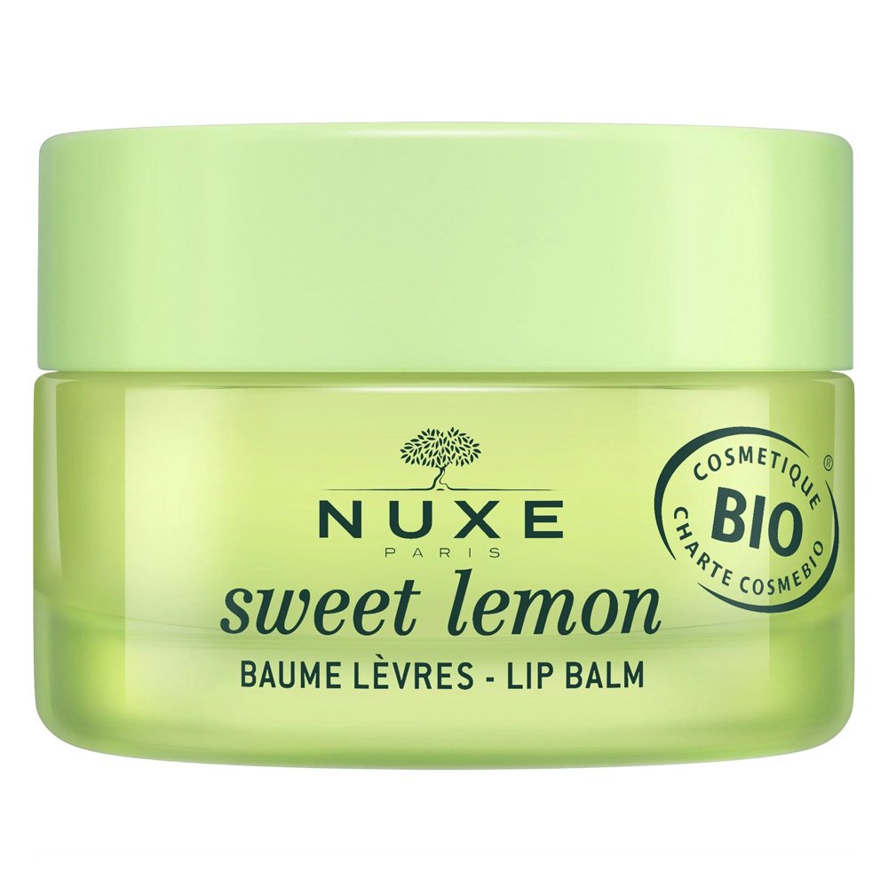 Nuxe Sweet Lemon Lip Balm Βάλσαμο Χειλιών με Άρωμα Λεμόνι, 15g