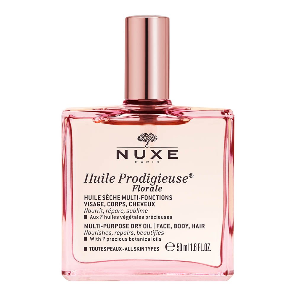 Nuxe Huile Prodigieuse Florale ,Πολυχρηστικό Ξηρό Λάδι για Πρόσωπο, Σώμα & Μαλλιά με Λουλουδένιο Άρωμα, 50ml