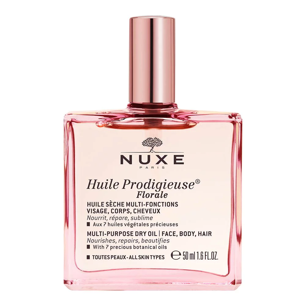 Nuxe Huile Prodigieuse Florale ,Πολυχρηστικό Ξηρό Λάδι για Πρόσωπο, Σώμα & Μαλλιά με Λουλουδένιο Άρωμα, 50ml Nuxe Huile Prodigieuse Florale ,Πολυχρηστικό Ξηρό Λάδι για Πρόσωπο, Σώμα & Μαλλιά με Λουλουδένιο Άρωμα, 50ml