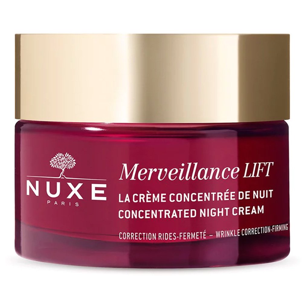Nuxe Merveillance Expert Lift & Night Ενυδατική & Αντιγηραντική Κρέμα Προσώπου Νυκτός με Υαλουρονικό Οξύ, 50ml 