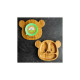 Ola Bamboo Teddy Bear Bamboo Plate Παιδικό Πιάτο από Μπαμπού με Βεντούζα σε Σχήμα Αρκουδάκι, 1τμχ