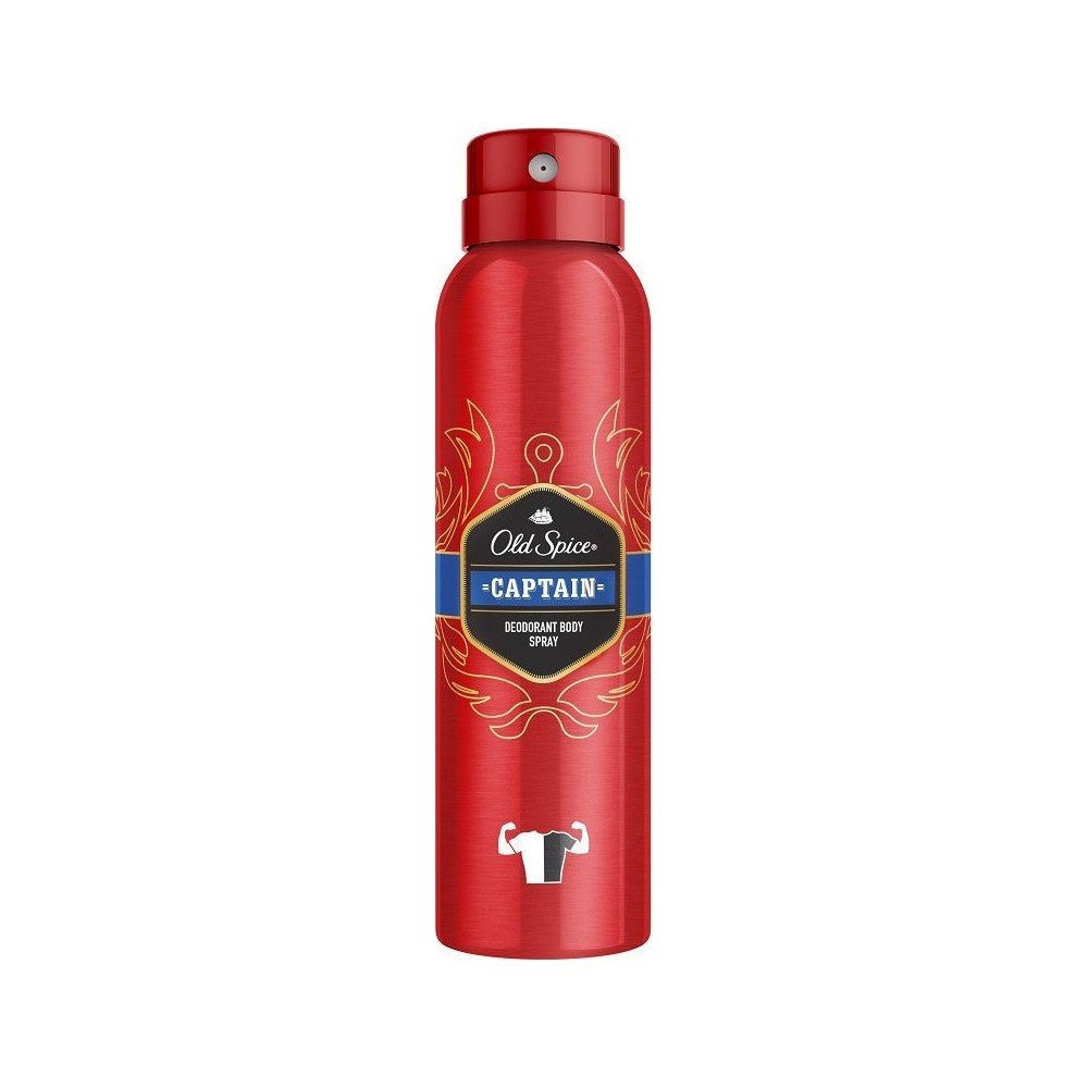 Old Spice Captain Deodorant Spray Αποσμητικό Σπρέι για Άνδρες 150ml