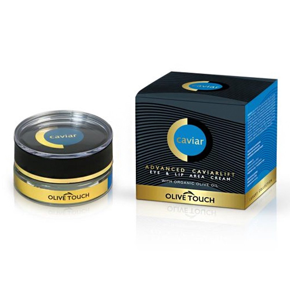 Olive Touch Advanced Caviarlift Eye and Lip Area Cream Κρέμα Ματιών & Χειλιών με Εκχύλισμα Χαβιάρι, 15ml
