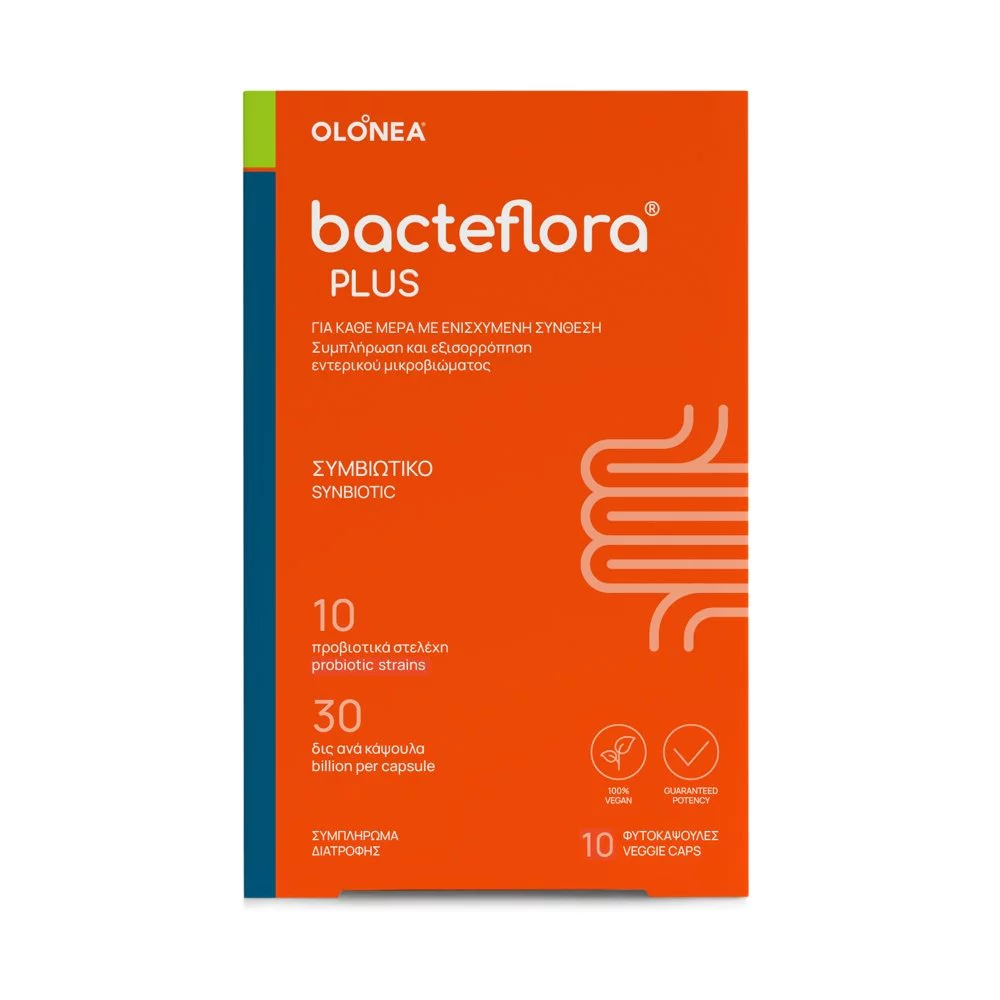 Olonea BacteFlora Plus για την Ισορροπία του Εντερικού Μικροβιώματος, 10μικροκάψουλες Olonea BacteFlora Plus για την Ισορροπία του Εντερικού Μικροβιώματος, 10μικροκάψουλες