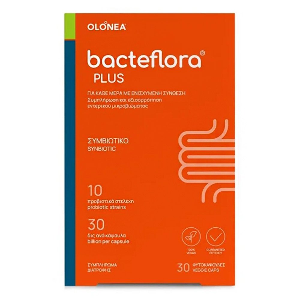 Olonea BacteFlora Plus για την Ισορροπία του Εντερικού Μικροβιώματος, 30μικροκάψουλες