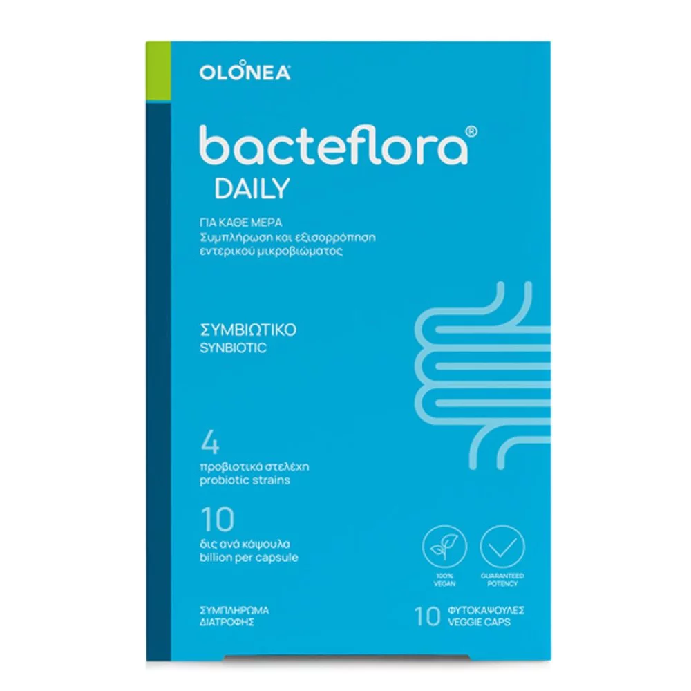 Olonea Holistic Med Bacteflora με Προβιοτικά και Πρεβιοτικά, 10κάψουλες