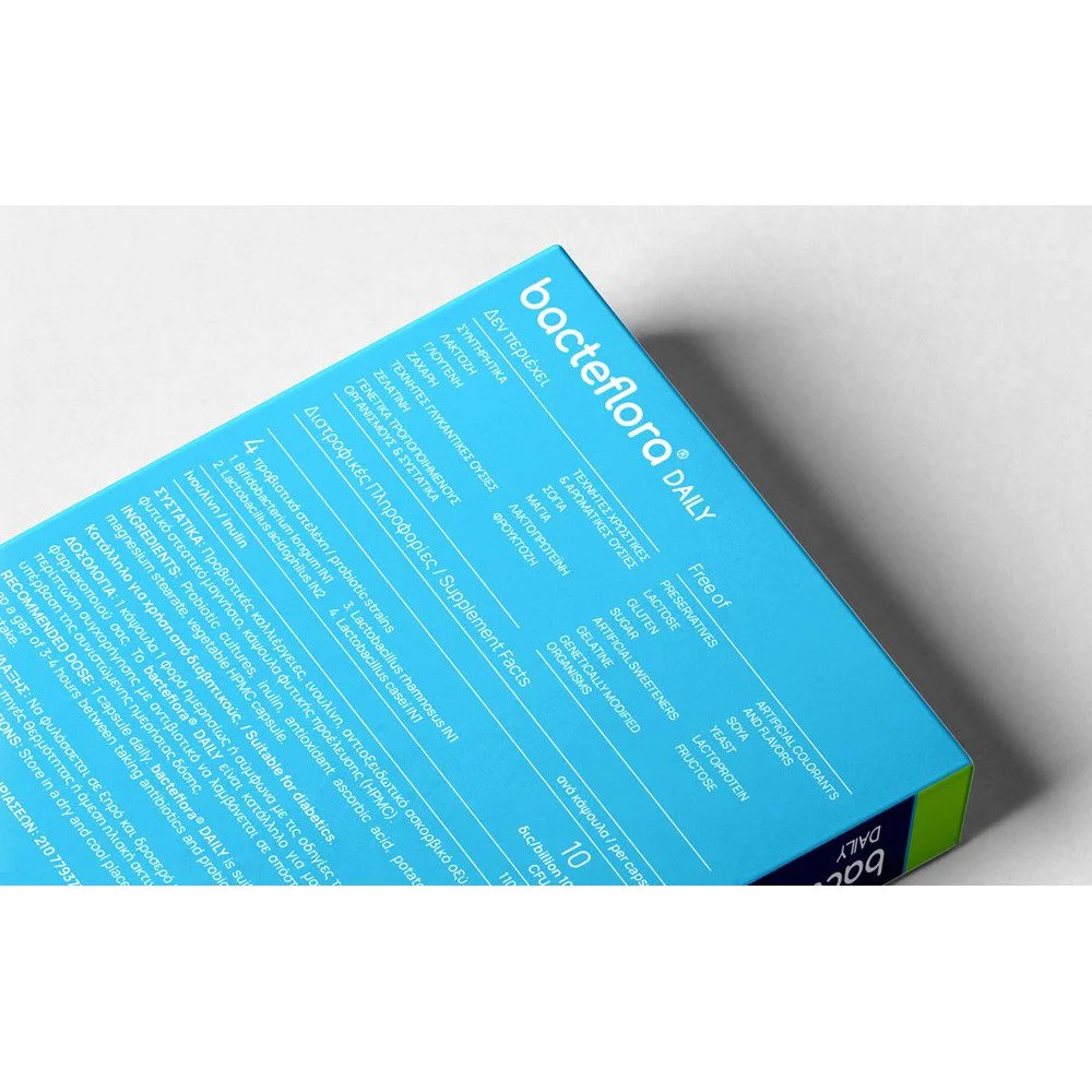 Olonea Holistic Med Bacteflora με Προβιοτικά και Πρεβιοτικά, 10κάψουλες