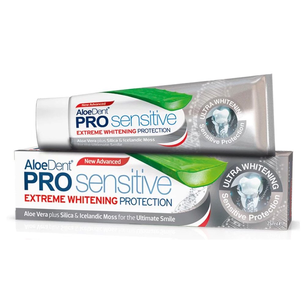 Optima AloeDent Pro Sensitive Οδοντόκρεμα για Λευκαντική Προστασία, 75ml