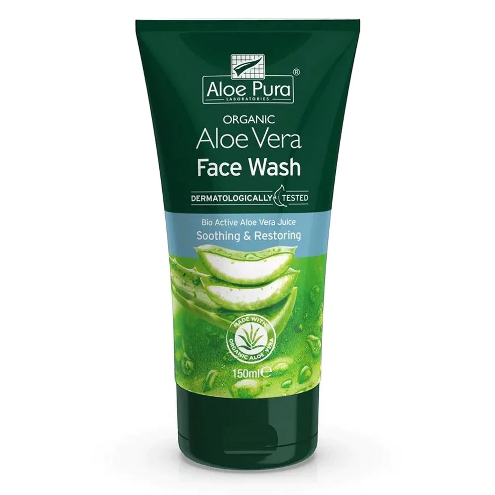 Optima Aloe Pura Καθαριστικό Προσώπου με Αλόη Βέρα, 150ml Optima Aloe Pura Καθαριστικό Προσώπου με Αλόη Βέρα, 150ml