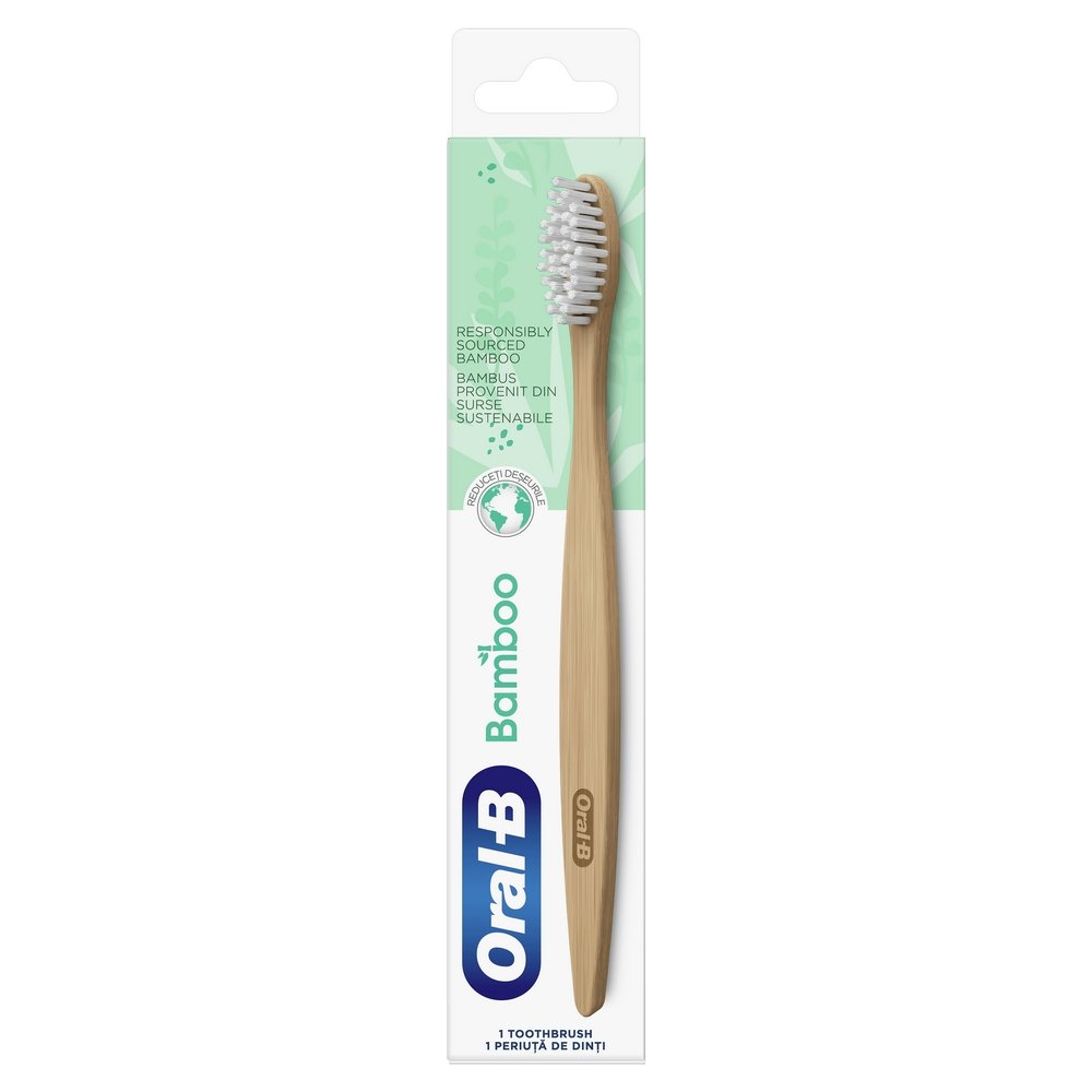 Oral-B Οδοντόβουρτσα Bamboo, 1τμχ