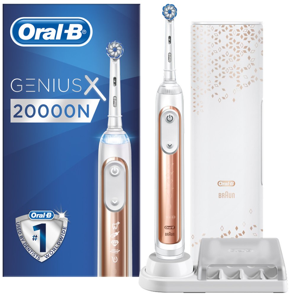 Oral-Β Genius 20000N Rose Gold Ηλεκτρική Οδοντόβουρτσα