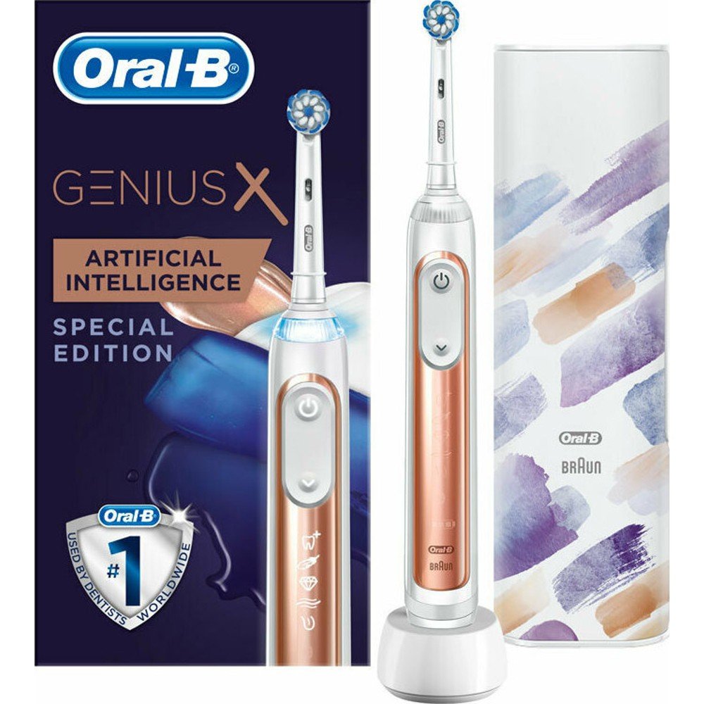 Oral-B Genius X 10000 Limited Edition Rose Gold Ηλεκτρική Οδοντόβουρτσα