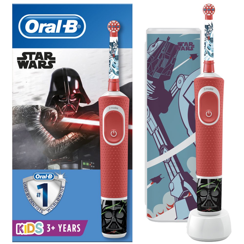 Oral-B Vitality Kids Star Wars 3+ Years, Παιδική Ηλεκτρική Οδοντόβουρτσα & Δώρο Exclusive Travel Case