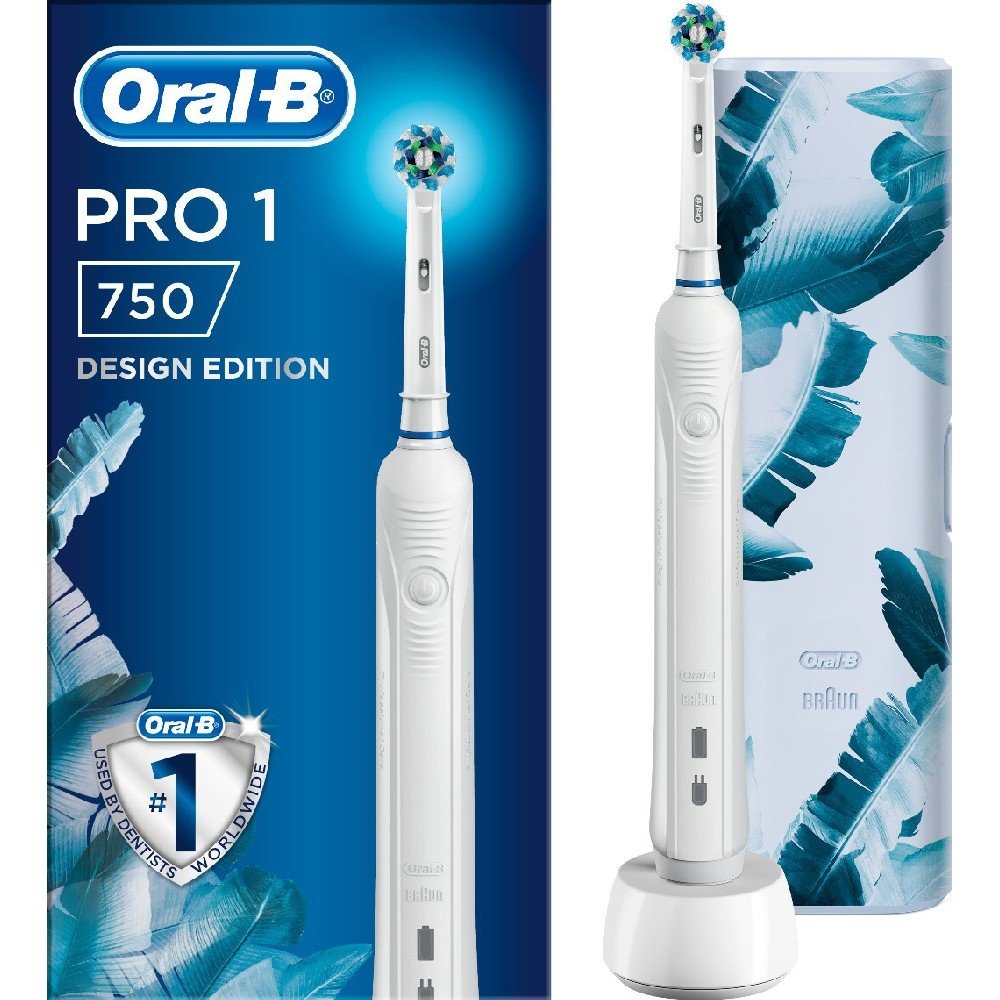 Oral-Β Pro1 750 Ηλεκτρική Οδοντόβουρτσα Blue Design Edition