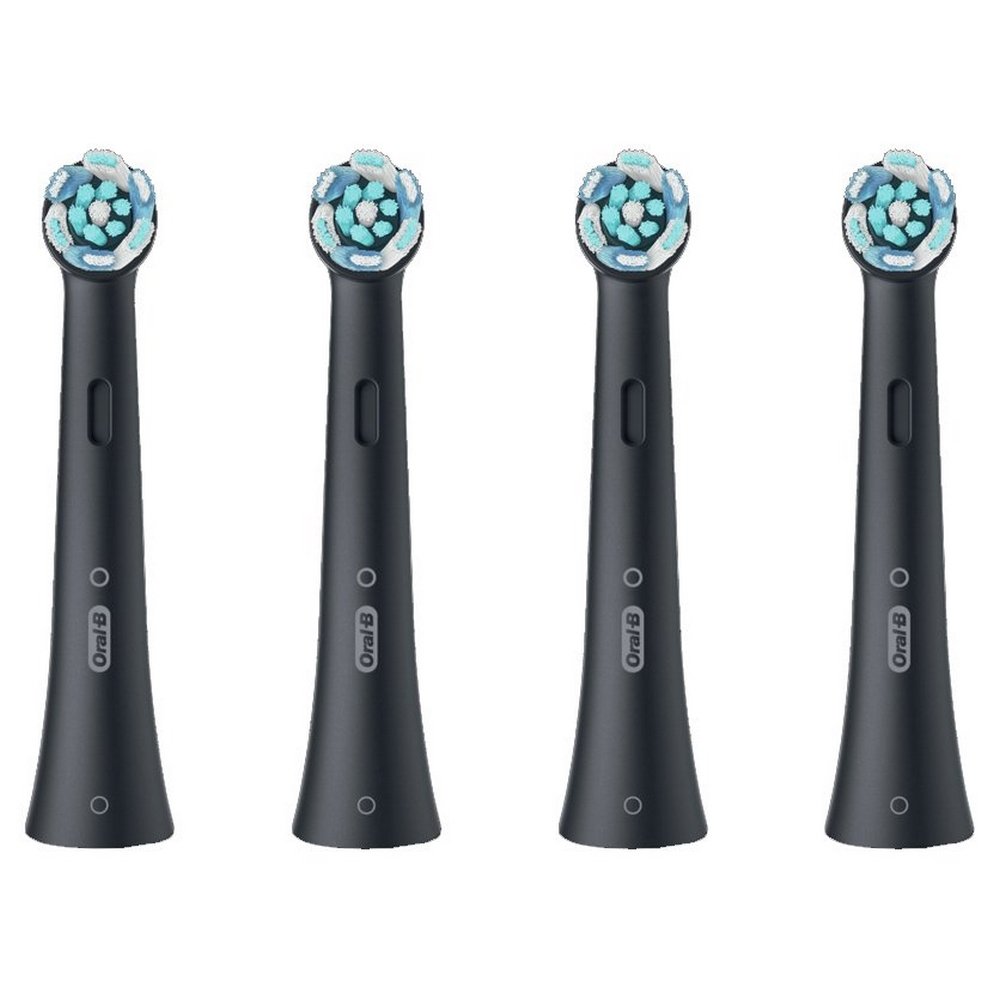 Oral-B iO Ανταλλακτικές Κεφαλές για Ηλεκτρική Οδοντόβουρτσα Ultimate Clean Μαύρο, 4τμχ