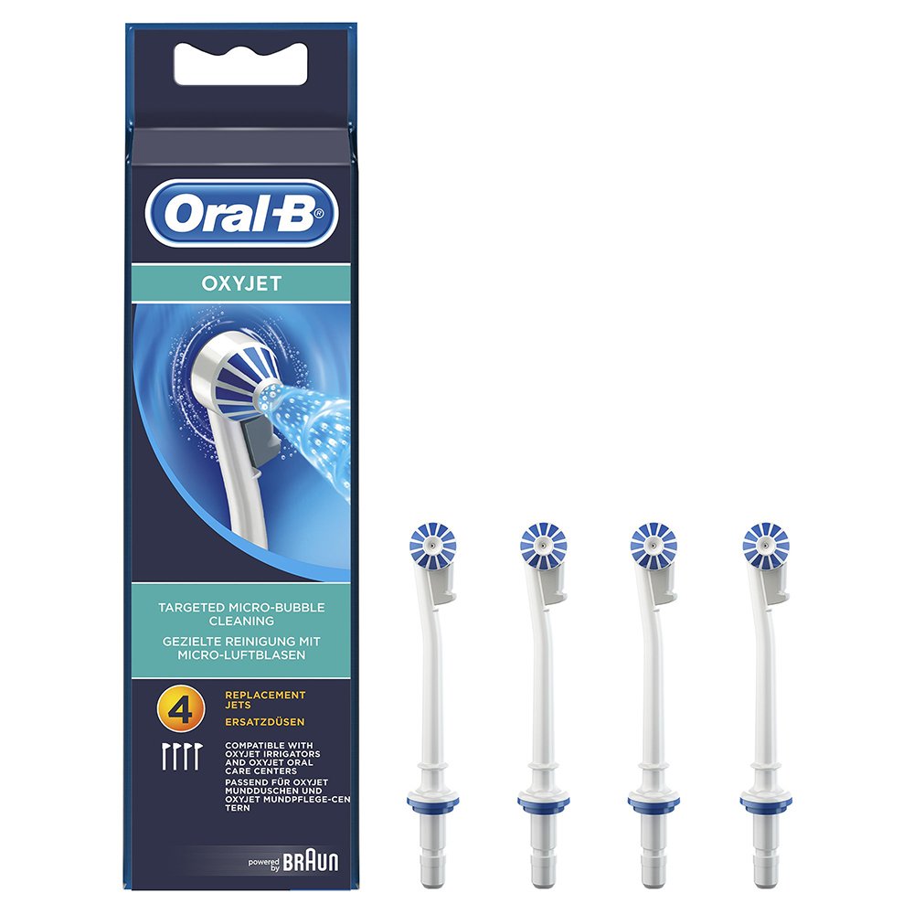 Oral-B Oxyjet Targeted Micro-Bubble Cleaning Header Ανταλλακτικές Κεφαλές , 4τμχ
