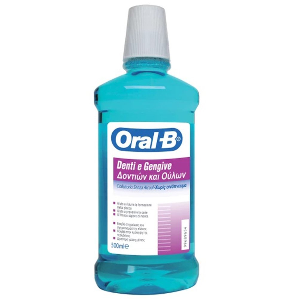 Oral-B Στοματικό Διάλυμα Δοντιών & Ούλων, 500ml