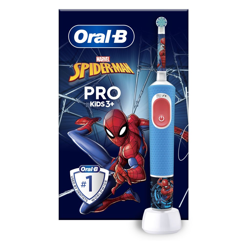 Oral-B Vitality Pro SpiderMan Παιδική Ηλεκτρική Οδοντόβουρτσα, 1τμχ