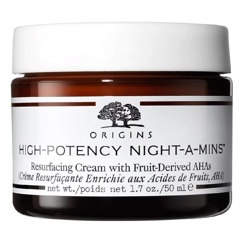 Origins High-Potency Night-A-Mins Resurfacing Cream With Fruit-Derived Aha’S Πλούσια Κρέμα Νύχτας Αναδόμησης & Αποτοξίνωσης, 50ml Origins High-Potency Night-A-Mins Resurfacing Cream With Fruit-Derived Aha’S Πλούσια Κρέμα Νύχτας Αναδόμησης & Αποτοξίνωσης, 50ml