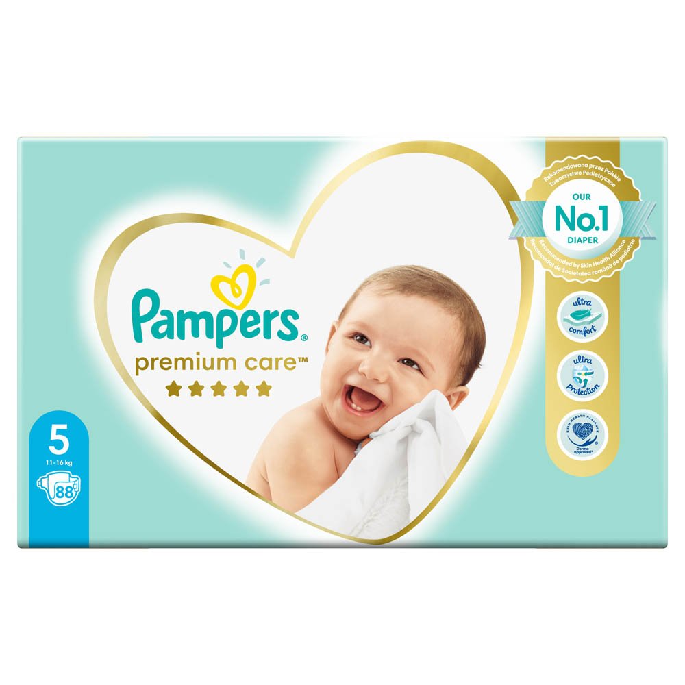 Pampers Premium Care No5 (11-18kg), 88 τμχ