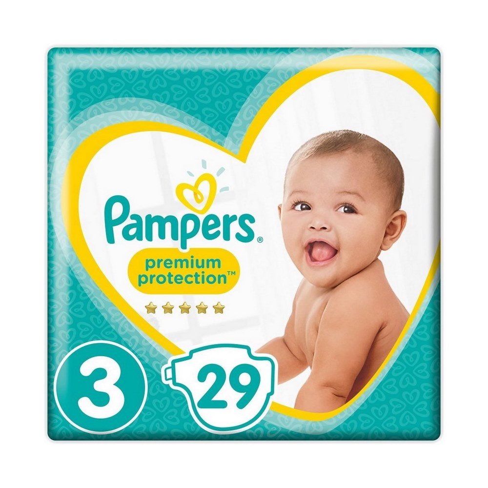 Pampers Premium Protection No 3 (5-9Kg), 29τμχ