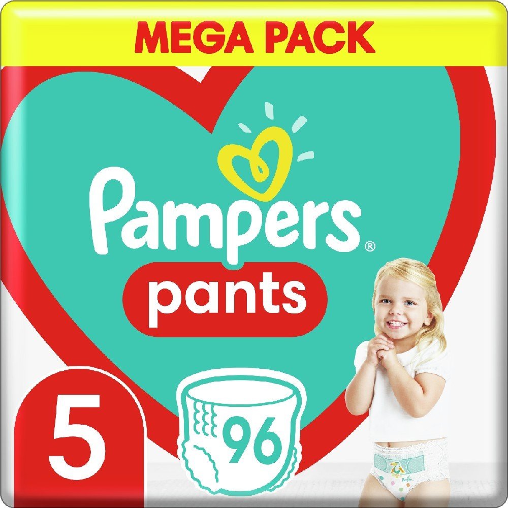 Pampers Pants No 5 (12-17 kg), 96 τμχ