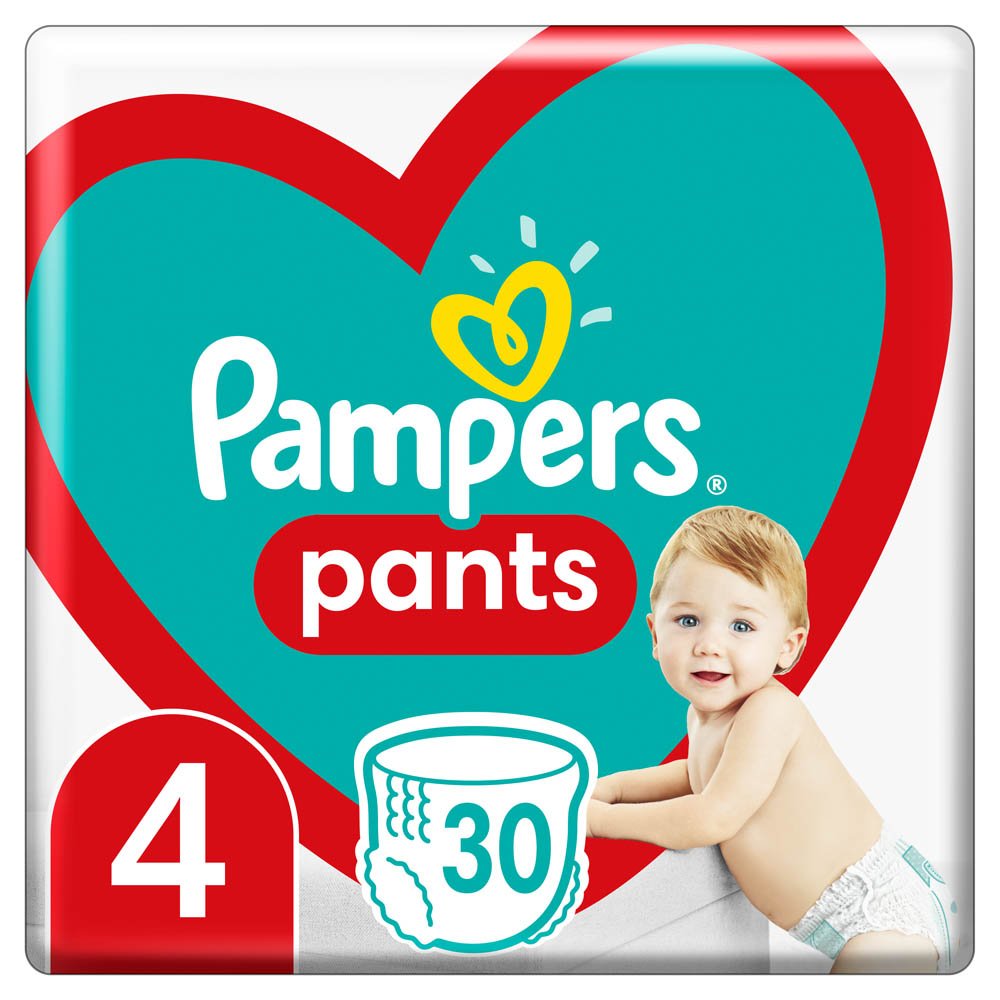 Pampers Pants No 4 (9-15 kg), 30 τμχ