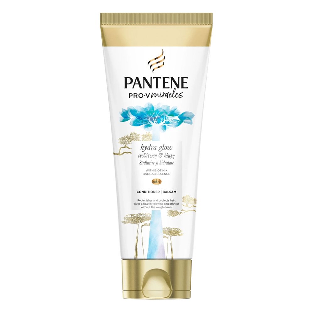 Pantene Pro-V Miracles Hydra Glow Conditioner Μαλλιών με Βιοτίνη & Προβιταμίνη Β5, 200ml