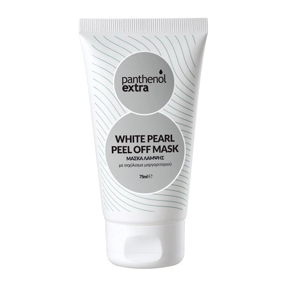 Panthenol Extra White Pearl Peel Off Mask Μάσκα Λάμψης με Εκχύλισμα Μαγαριταριού, 75ml Panthenol Extra White Pearl Peel Off Mask Μάσκα Λάμψης με Εκχύλισμα Μαγαριταριού, 75ml