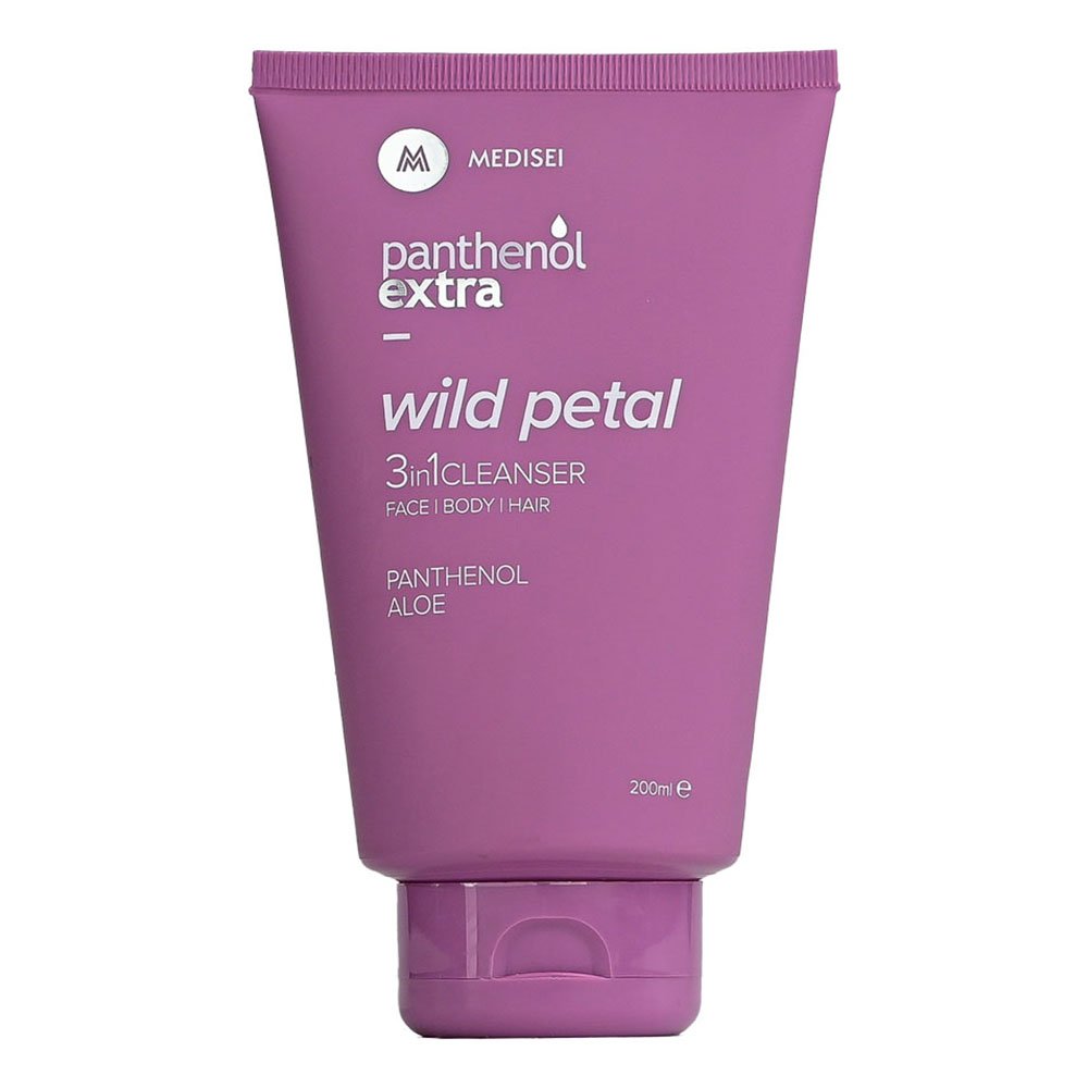 Panthenol Extra Wild Petal 3 in 1 Cleanser Καθαριστικό για Πρόσωπο/Σώμα/Μαλλία, 200ml