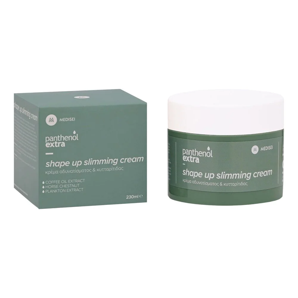 Panthenol Extra Shape Up Slimming Cream Κρέμα Αδυνατίσματος & Κυτταρίτιδας, 230ml Panthenol Extra Shape Up Slimming Cream Κρέμα Αδυνατίσματος & Κυτταρίτιδας, 230ml